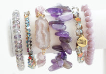 Load image into Gallery viewer, Alana Purple Bracelet Stack