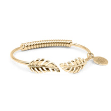 Load image into Gallery viewer, Goddess Collection - Gold Laurel Leaf Bracelet