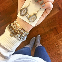 Load image into Gallery viewer, Chiffon drop earring