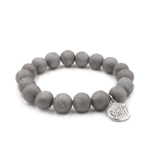 Load image into Gallery viewer, Geode Collection - Frost Silver Bracelet
