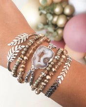 Load image into Gallery viewer, Goddess Collection Silver Kami Bracelet set
