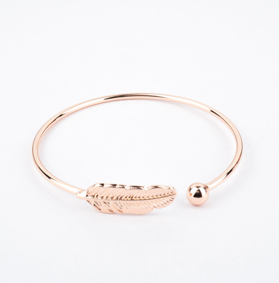 Feather bangle